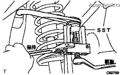 修理書 ― フロントシヨツクアブソ-バASSY LH(ヴェロッサ（ＦＲ）) 取替